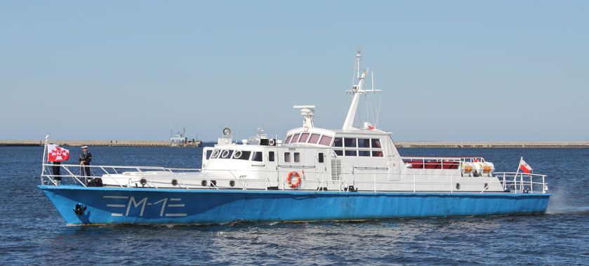 Motorboat_M-1,_Polish_Navy