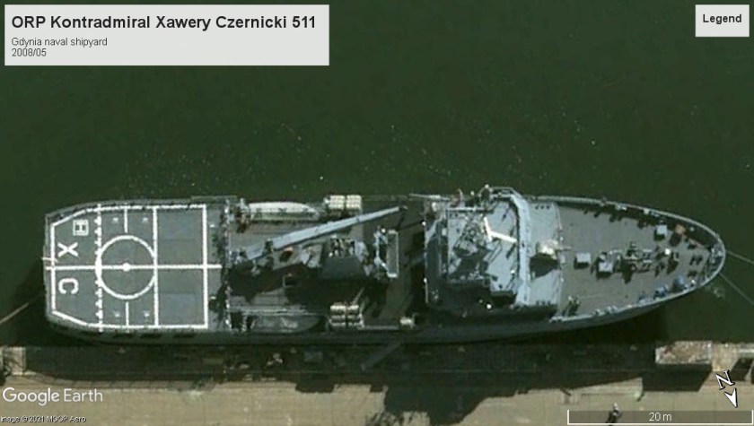 ORP Kontradmiral Xawery Czernicki Gdynia 2008