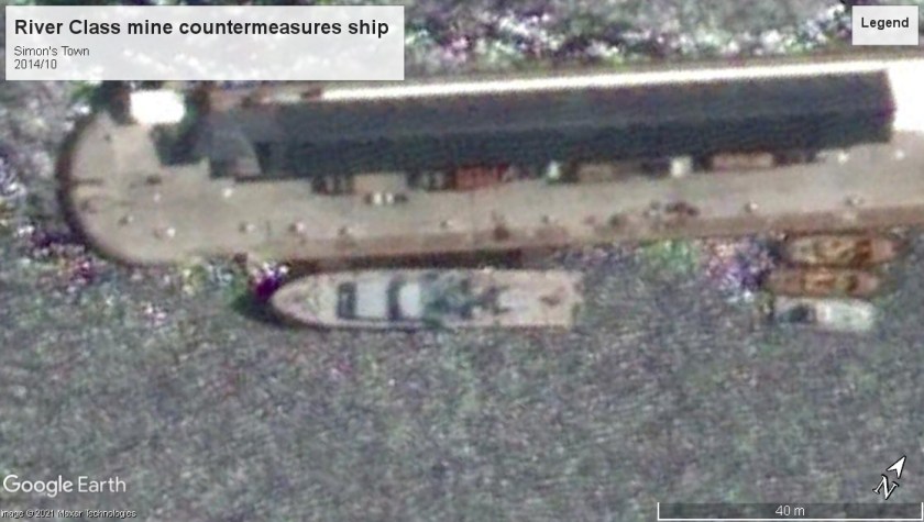 River Class mine warfare Simon's Town 2014