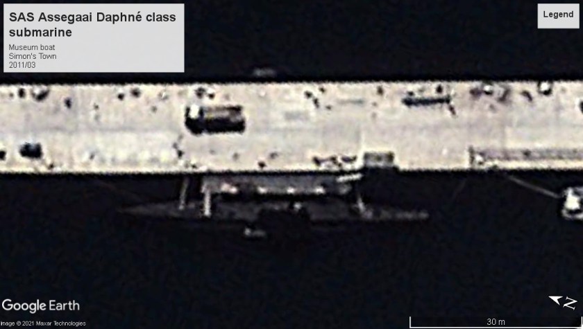 SAS Assegaai sub Simon's Town 2011