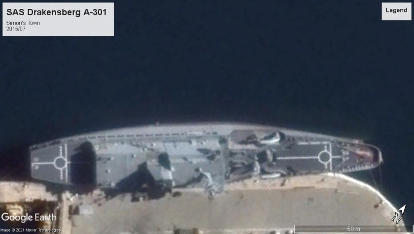 SAS Drakensberg A-301 Simon's Town 2015