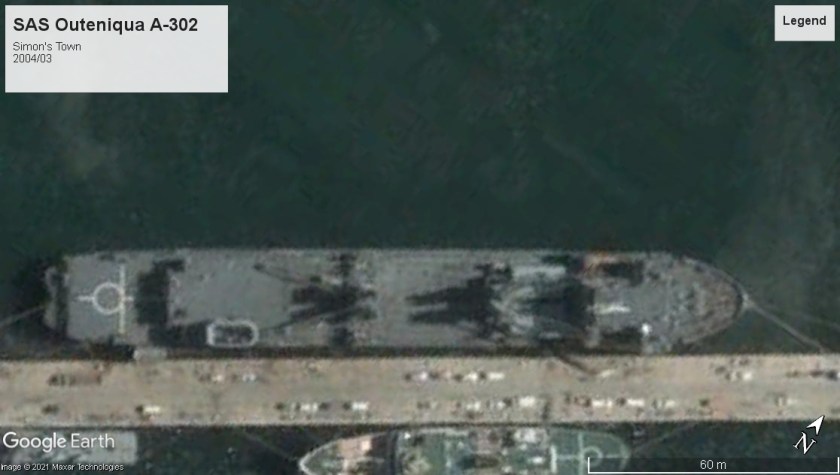 SAS Outeniqua A-302 Simon's Town 2016