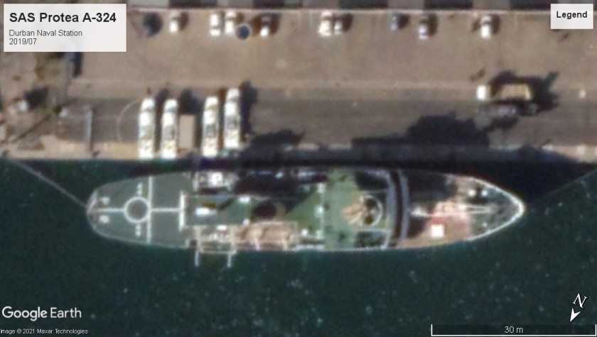 SAS Protea A-324 Durban 2019