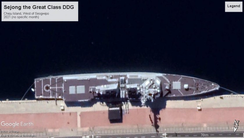 Sejong the Great Class DDG Cheju Island 2021