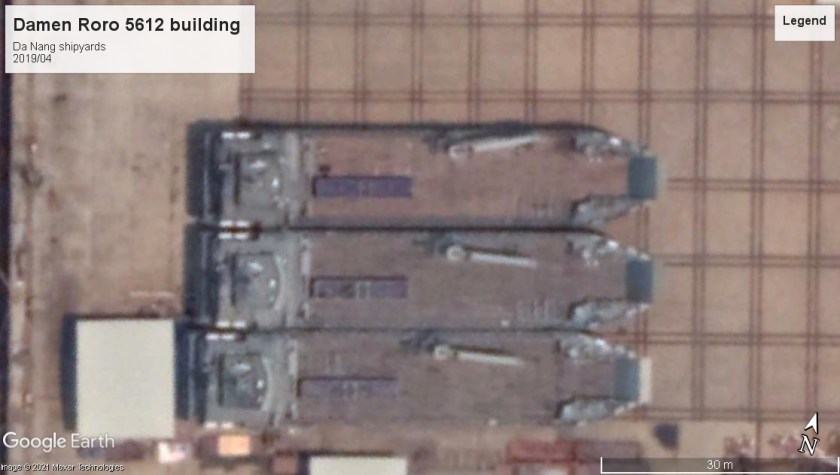 Damen Roro 5612 Da Nang building 2019