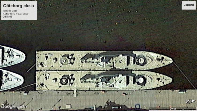 Göteborg class CC retired Karlskrona 2019
