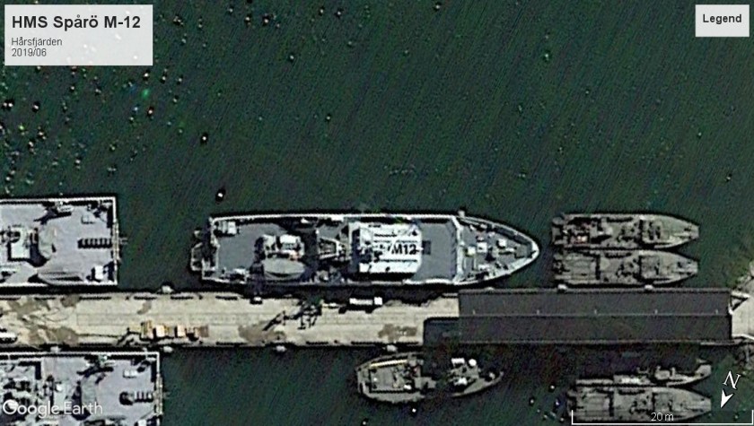 HMS Spårö Mine Harsfjarden 2019