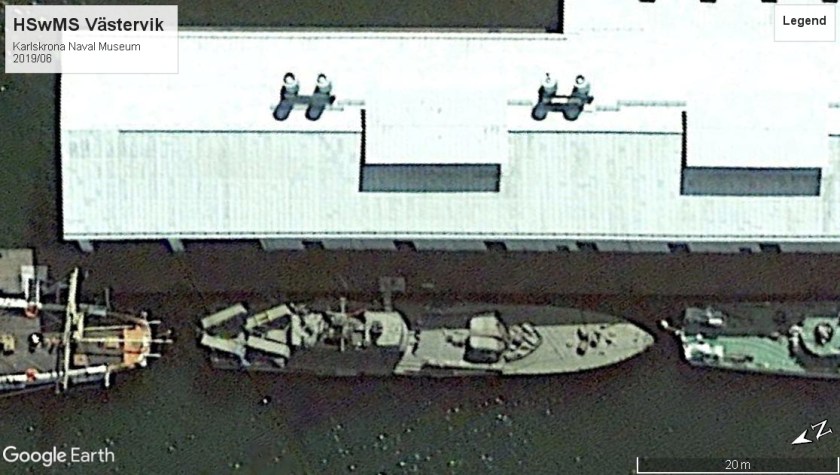 HMS Västervik Karlskrona naval museum 2019