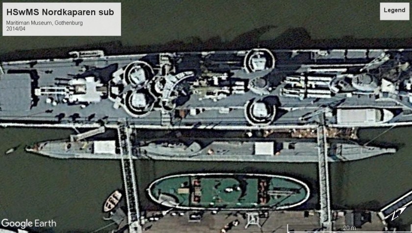 HSwMS Nordkaparen sub Gothenburg museum 2014