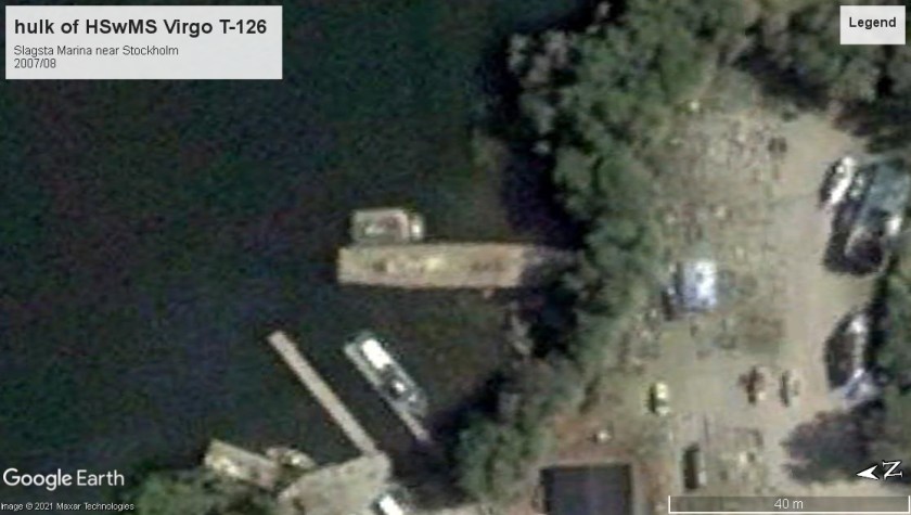 HSwMS Virgo T-126 hulk Stockholm 2007