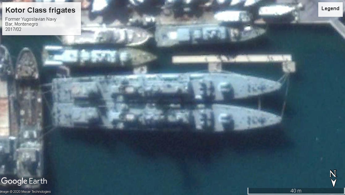 Kotor frigates Montenegro 2017