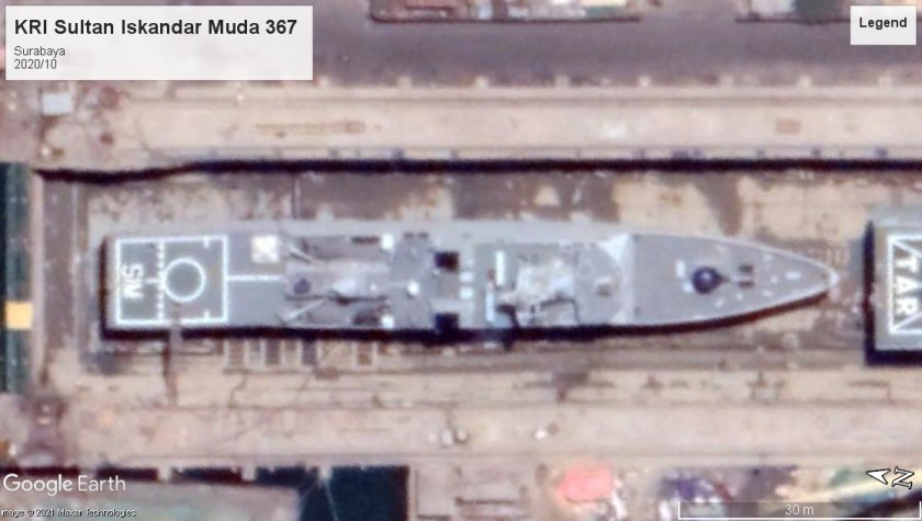 KRI Sultan Iskandar Muda 367 Surabaya 2020