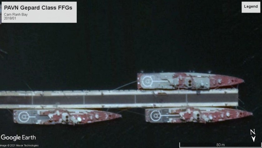 PAVN Gepard Class FFG Cam Ranh Bay 2018