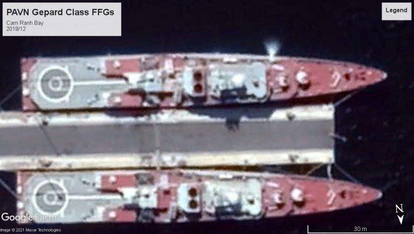 PAVN Gepard Class FFG Cam Ranh Bay 2019