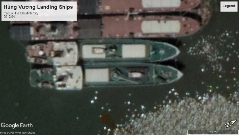 PAVN Hùng Vương Landing Ships Cat Lai Ho Chi Minh City 2017