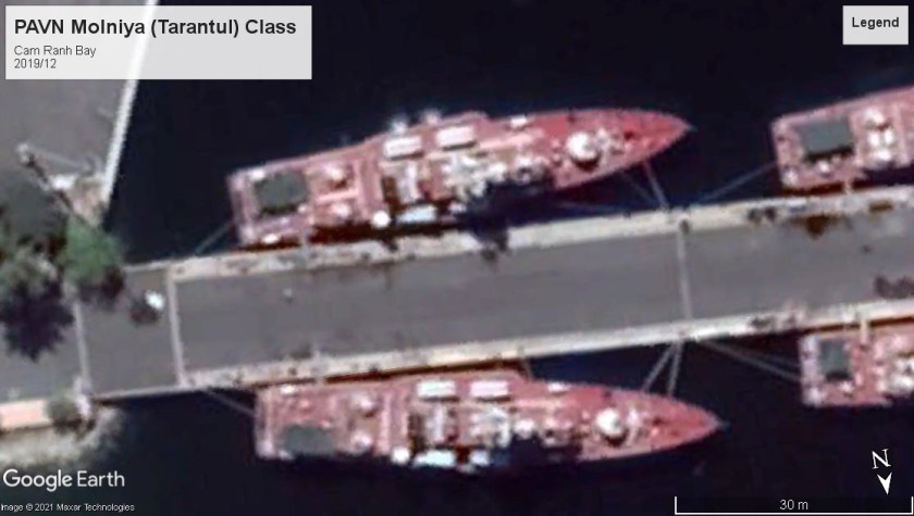 PAVN Molniya Tarantul class Cam Ranh Bay 2019