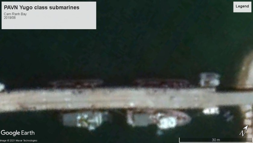 PAVN yugo mini subs Cam Ranh Bay 2019