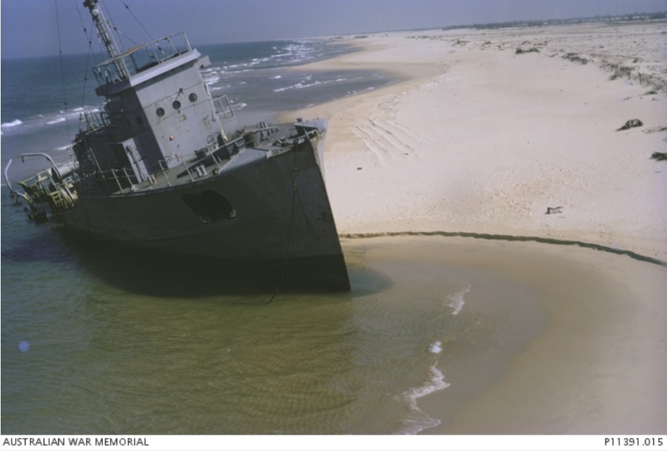 RVNN Vietnamese Minesweeper Wreck AWM