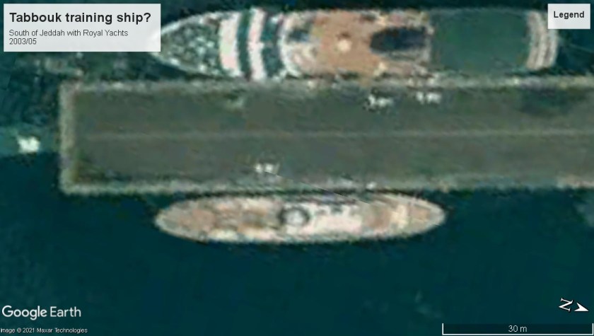 Tabouk uncertain ID South of Jeddah with Royal Yachts 2003