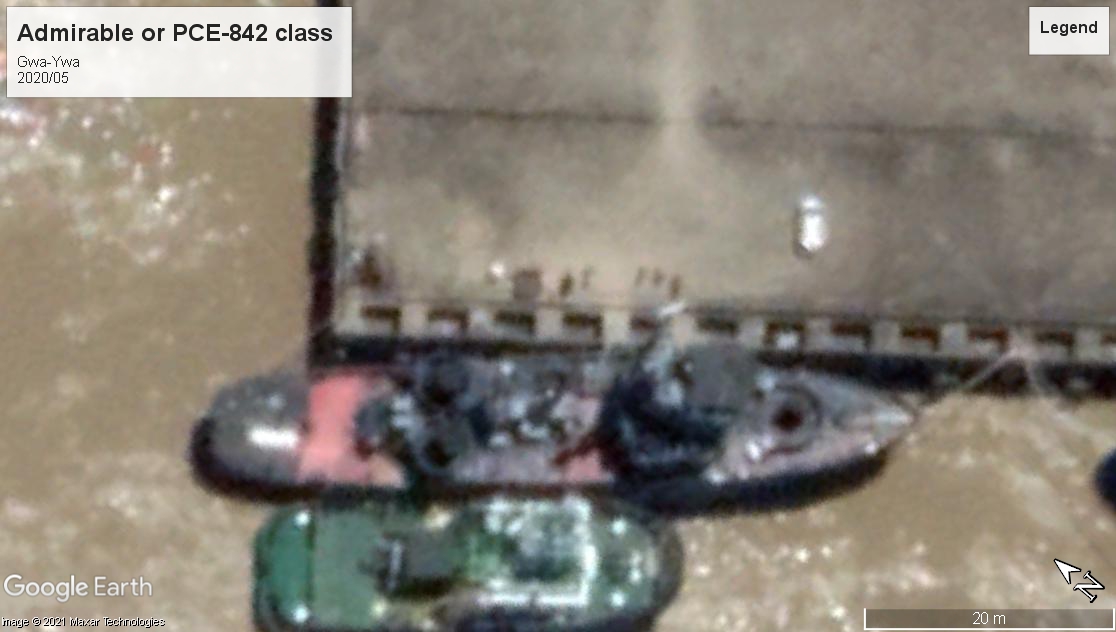 Admirable class MS Yangon 2020