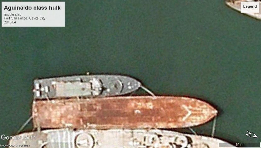 Aguinaldo class hulk Cavite 2010