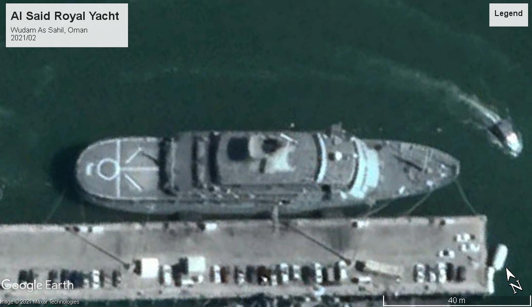 Al Said Royal Yacht WS Oman 2021