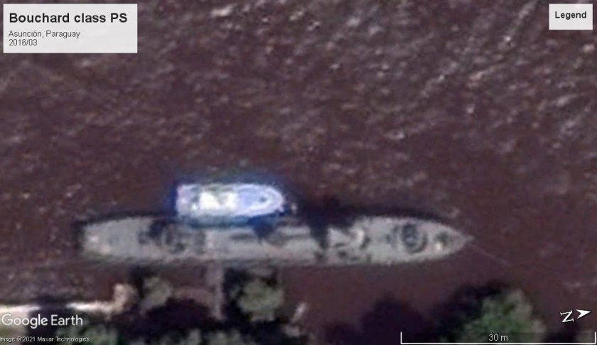 Bouchard class PS Asunción, Paraguay 2016