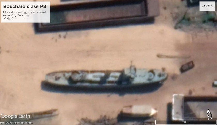 Bouchard class PS Asunción, Paraguay 2020