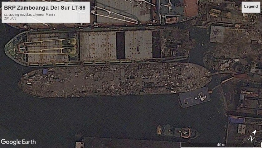 BPR Zamboanga Del Sur LT-86 Navotas scrapping 2016