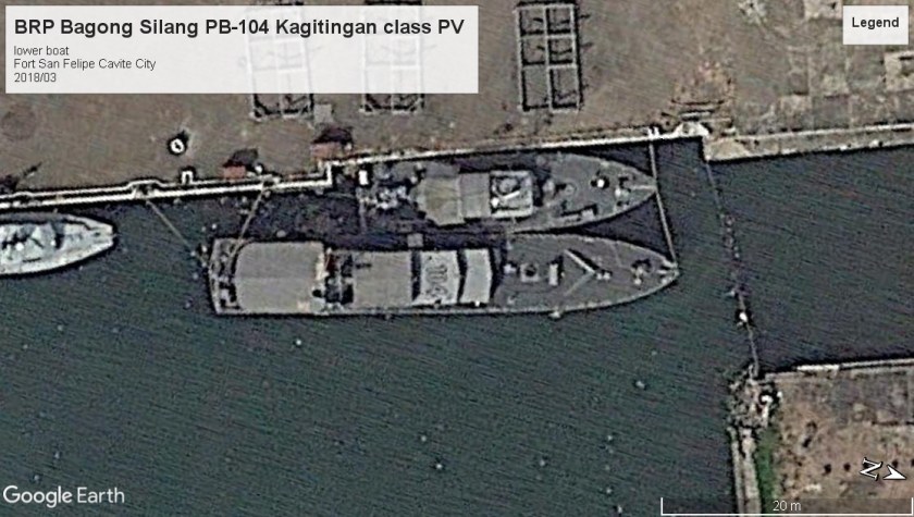 BRP Bagong Silang (PB-104) PV Cavite 2018
