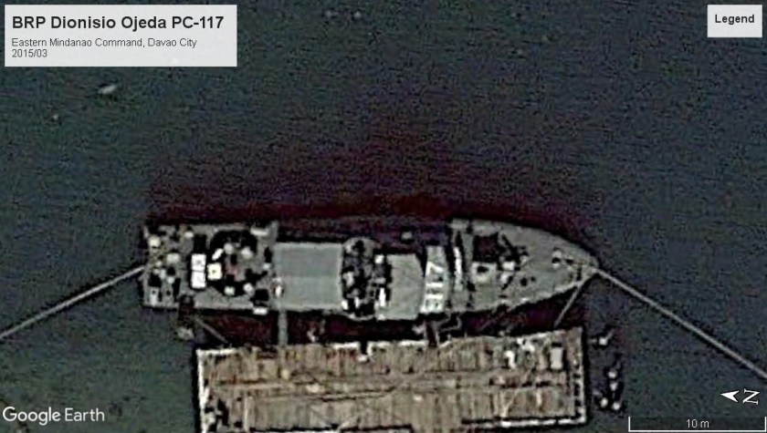 BRP Dionisio Ojeda PC-117 Davao City 2015