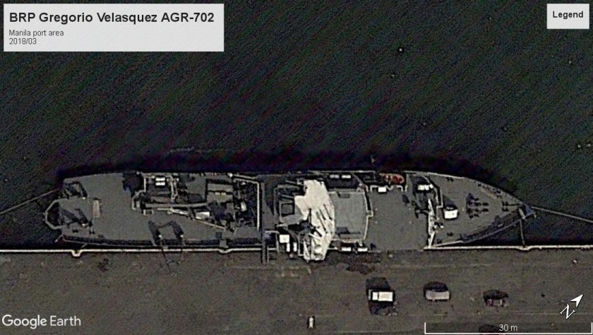 BRP Gregorio Velasquez Manilaport 2018