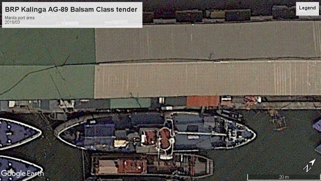 BRP Kalinga AG-89 Manila port 2018
