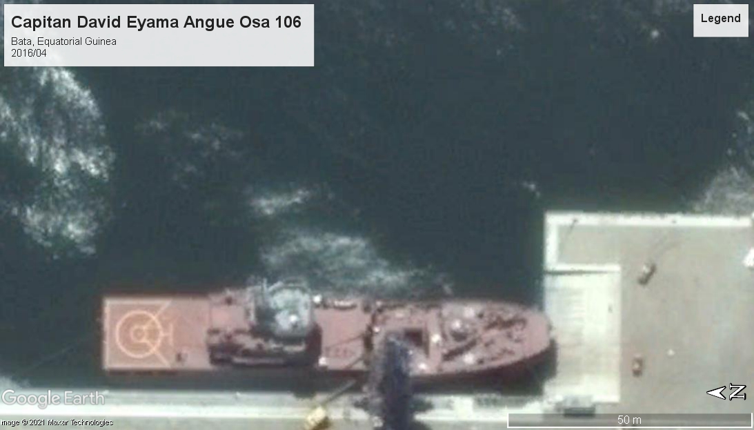 Capitan David Eyama Angue Osa 106 Bata 2016