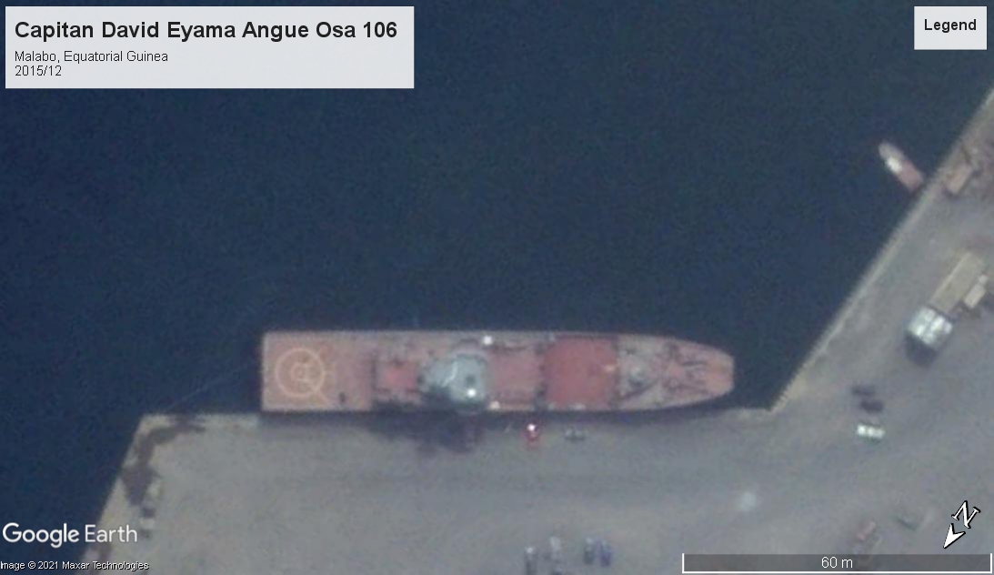 Capitan David Eyama Angue Osa Equatorial Guinea 2015