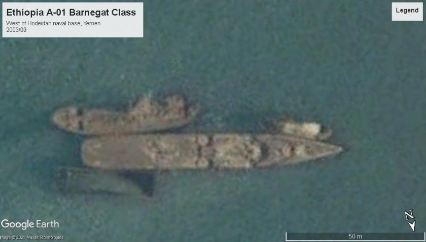 Ethiopia A-01 Barnegat Class Yemen 2003