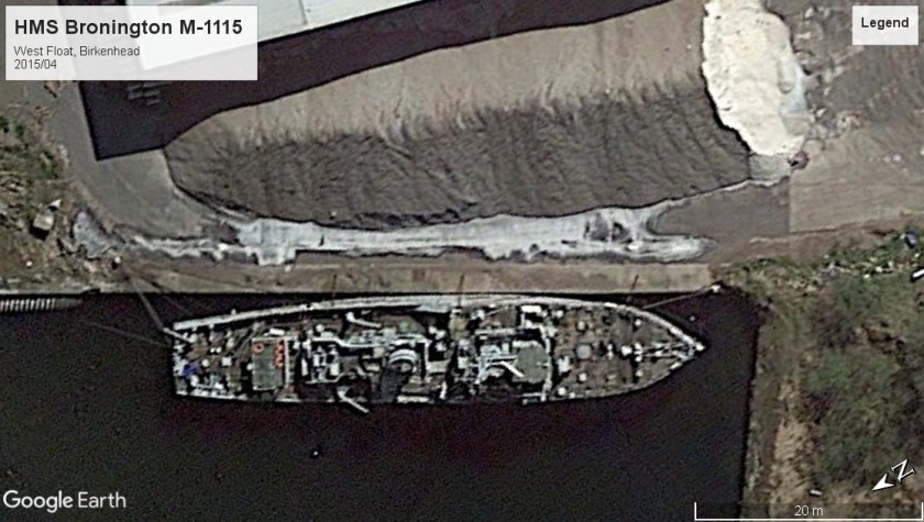 HMS Bronington M-1115 West Float 2015