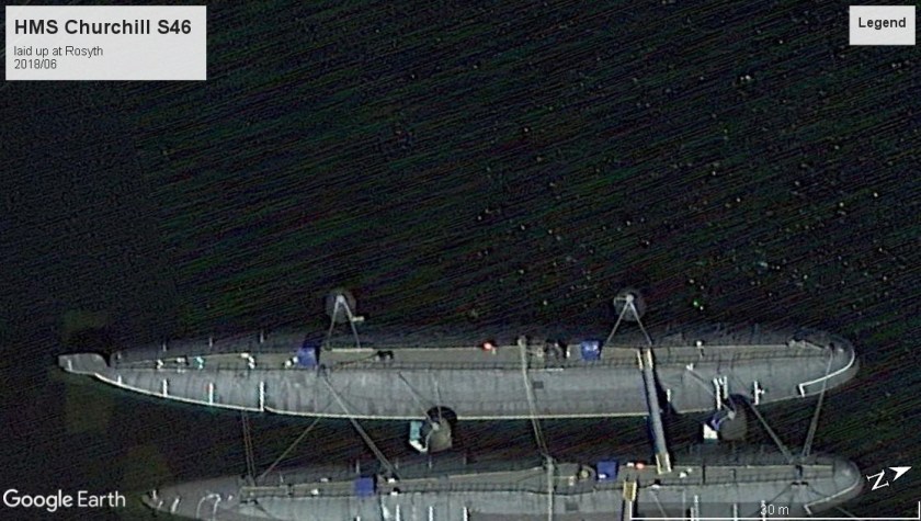 HMS Churchill S46 Rosyth 2018