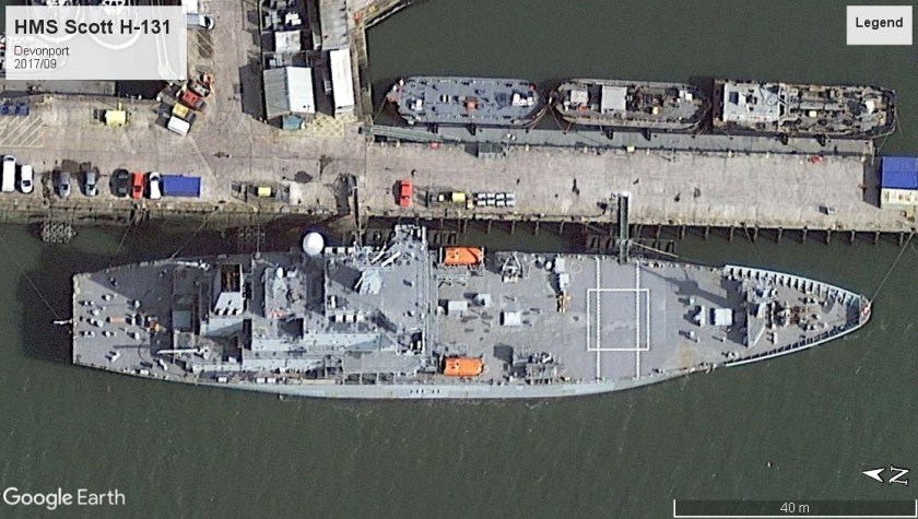 HMS Scott H-131 Devonport 2017
