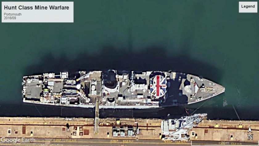 Hunt class MS Portsmouth 2016