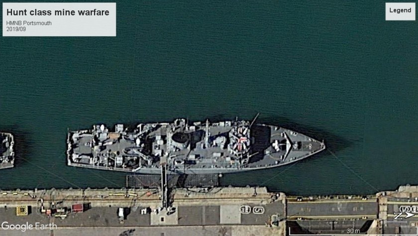 Hunt class MS Portsmouth 2019