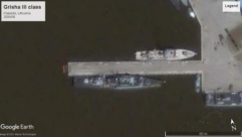 Lithuanian Navy Grisha III class corvette Klaipėda 2004