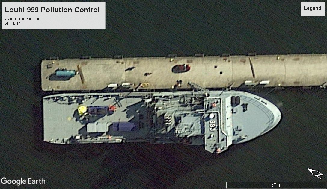 Louhi pollution control Upinniemi, Finland
