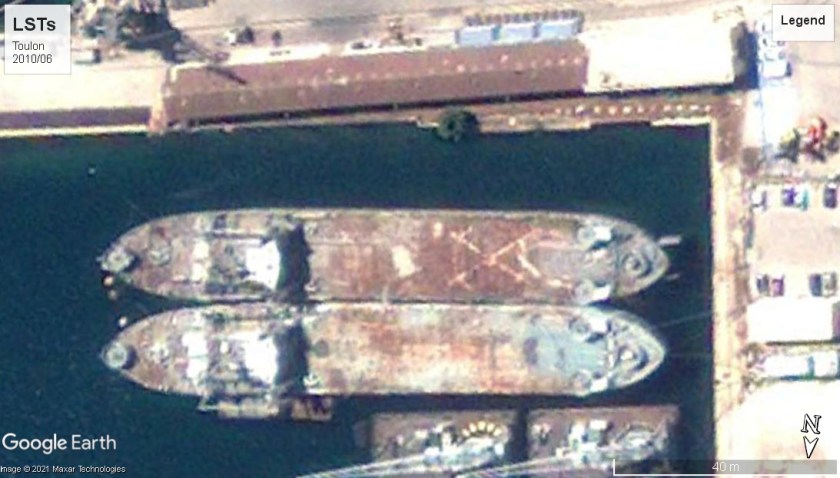 LSTs retired Toulon 2010