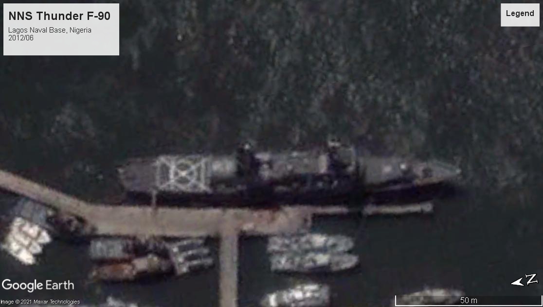 NNS Thunder F-90 Lagos Nigeria 2012