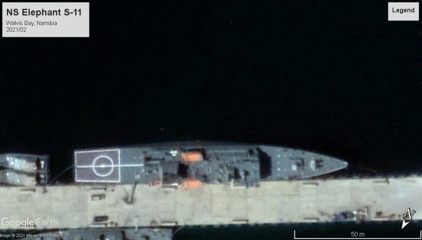 NS Elephant S-11 Walvis Bay, Namibia 2021