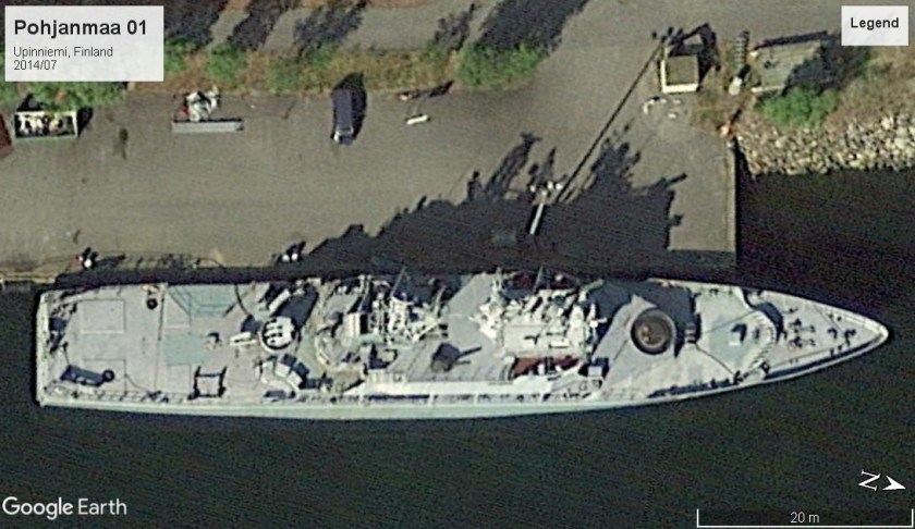 Pohjanmaa 01 mine warfare Upinniemi, Finland 2014