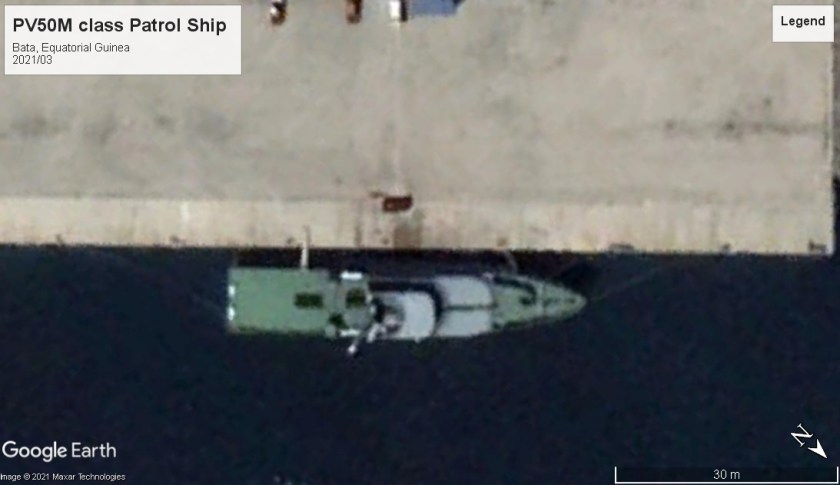 PV50M class Patrol Ship Equatorial Guinea 2021