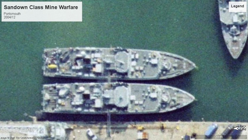 Sandown class MS Portsmouth 2004