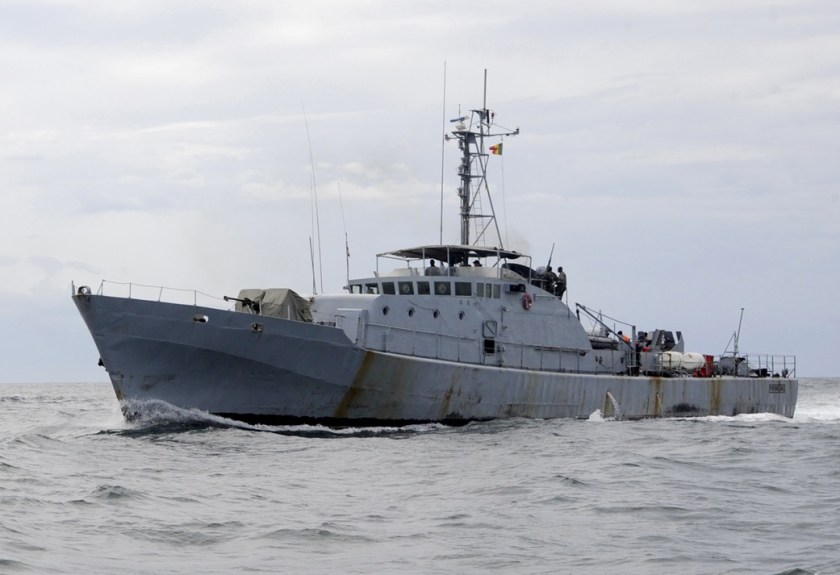 Legare Patrols With Senegal Navy